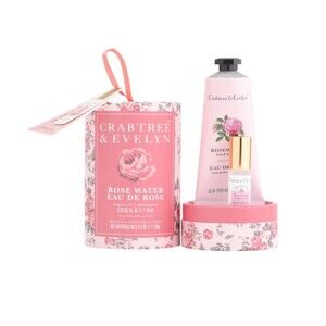 Crabtree Evelyn Hand therapy 3.5 oz + perfume oil roller 0.33 oz/ 10 ml.
